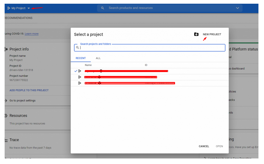 How To Create Google API Key Restrofood